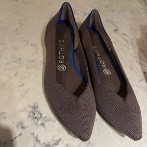 Rothy’s The Point Flat in Mink